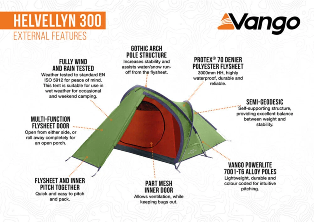 Vango Helvellyn 300 Tent (2022) 5 Vango Helvellyn 300 Tent (2022) – Image 3