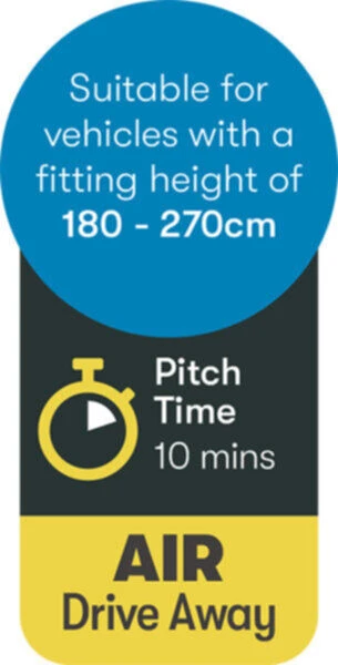 Westfield Hydra 320 Travel Smart Air Drive Away Awning (2021) 15 Westfield Hydra 320 Travel Smart Air Drive Away Awning (2021) – Image 13