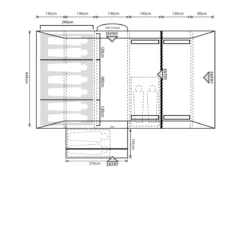 Outdoor Revolution Kalahari PC 7.0 Tent (2022) 16 Outdoor Revolution Kalahari PC 7.0 Tent (2022) -Pieces Cycliste Magasin kalahari 1