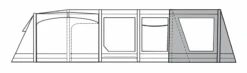 Outdoor Revolution Kalahari PC 9.0 DSE Front Porch Extension (2023) 10 Outdoor Revolution Kalahari PC 9.0 DSE Front Porch Extension (2023) -Pieces Cycliste Magasin kalahari 9.0 dse front porch extension