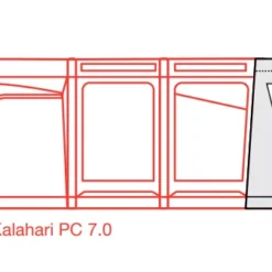 Outdoor Revolution Kalahari PC Front Air Canopy -Pieces Cycliste Magasin kalahari front porch 2