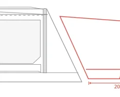 Outdoor Revolution Movelite Annexe T3E / T4E (2022) -Pieces Cycliste Magasin movelite annex pe floor