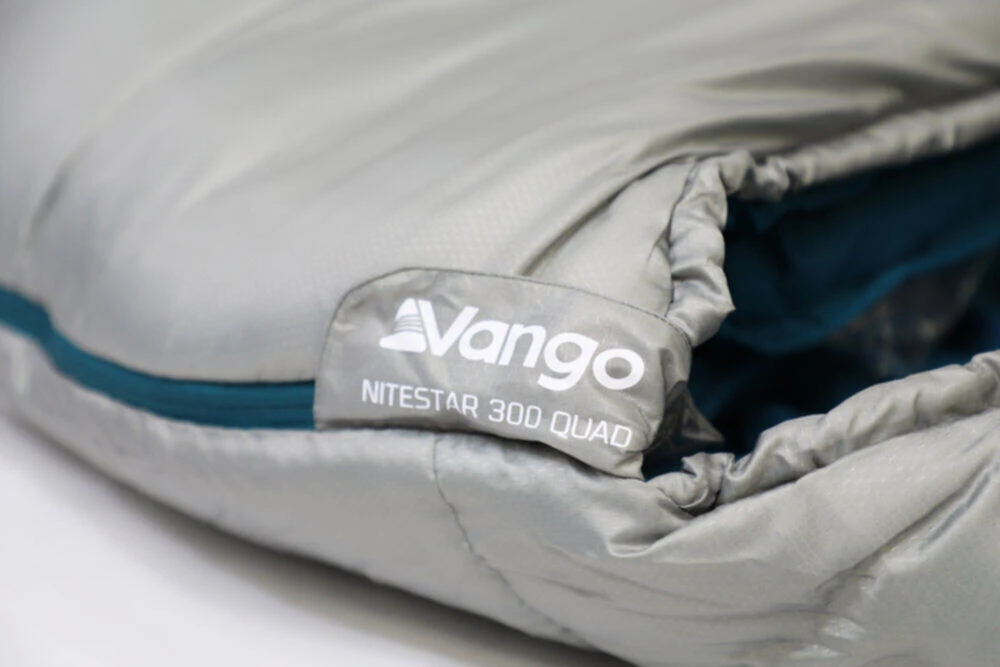 Vango Nitestar Alpha 300 Quad Sleeping Bag (FOG) 6 Vango Nitestar Alpha 300 Quad Sleeping Bag (FOG) – Image 4