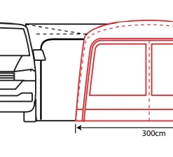 Outdoor Revolution Cayman Combo PC Zip-on Porch Door -Pieces Cycliste Magasin orda1029 floor