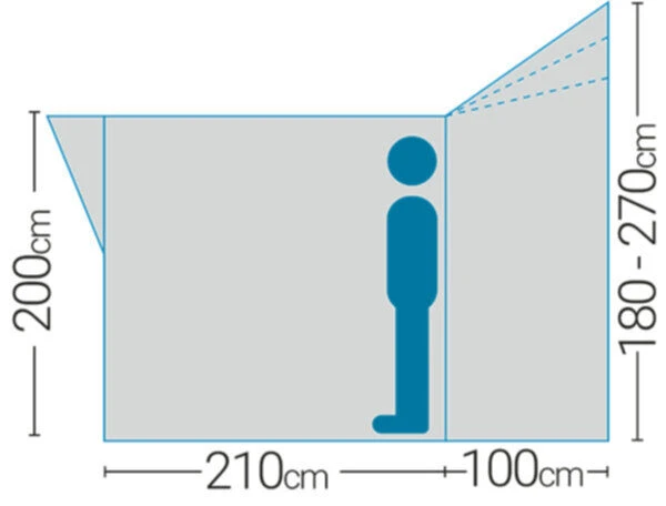 Westfield Orion 300 Performance Air DriveAway Awning 4 Westfield Orion 300 Performance Air DriveAway Awning – Image 2