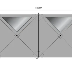 Outdoor Revolution Pronto PC 4 Panel Windbreak (125*500) 9 Outdoor Revolution Pronto PC 4 Panel Windbreak (125*500) -Pieces Cycliste Magasin pronto pc