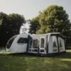 Vango Airbeam Vango Riviera Air 390 Elements All Season Caravan Awning (2023) -Pieces Cycliste Magasin riv air 390 eas 11