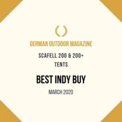 Vango Scafell 200 Tent (2022) 11 Vango Scafell 200 Tent (2022) -Pieces Cycliste Magasin scafell 200 and 200 award