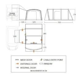 Vango Airbeam Vango Galli III Air Tall Awning (2022) -Pieces Cycliste Magasin screenshot 2023 06 18 at 13.17.36