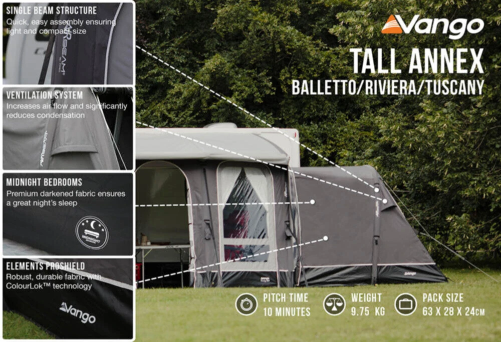 Vango Airbeam Vango Tall Annex Elements ProShield (Balletto And Tuscany) 6 Vango Airbeam Vango Tall Annex Elements ProShield (Balletto And Tuscany) – Image 4