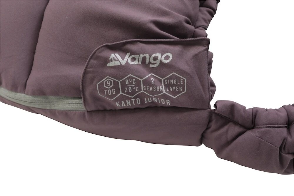 Vango Kanto Junior Sleeping Bag 5 Vango Kanto Junior Sleeping Bag – Image 3