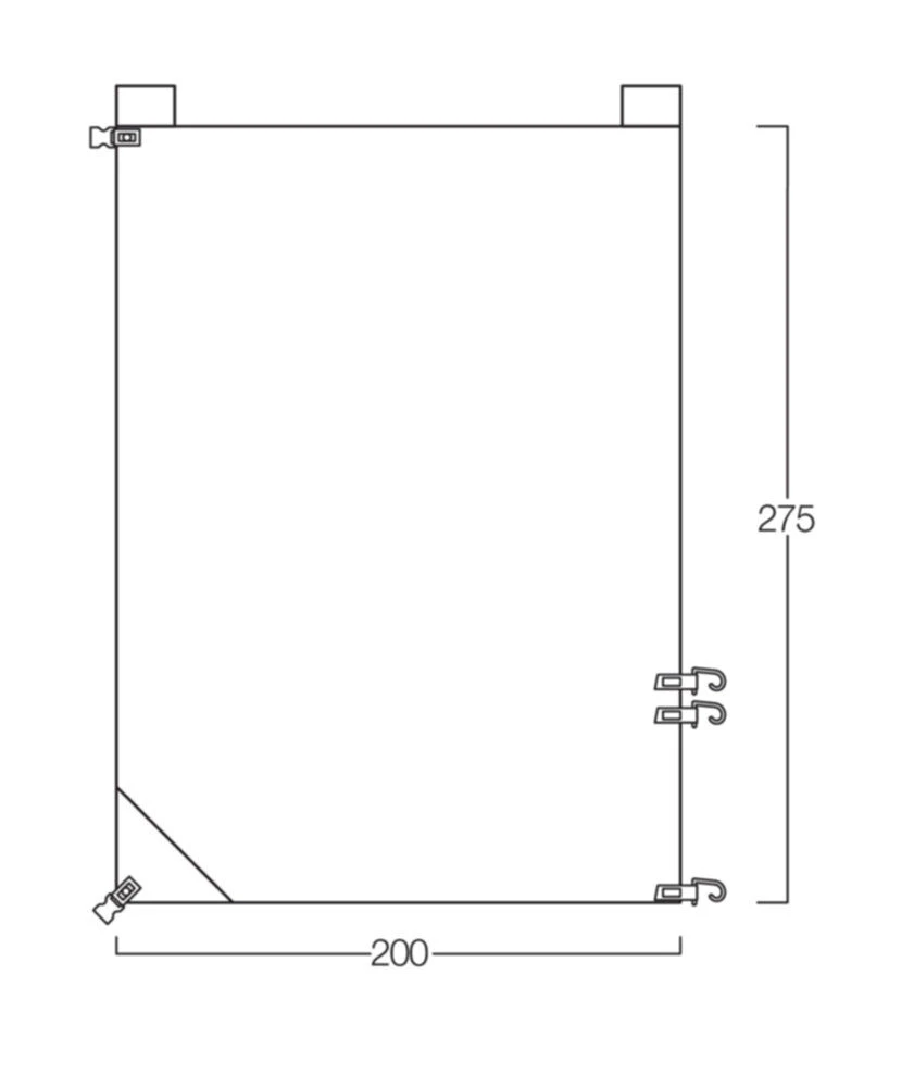 Vango Caravan Awning Side Canopy 5 Vango Caravan Awning Side Canopy – Image 3
