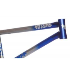 Cadre VOLUME Voyager XL Flat Blue To Raw -Pieces Cycliste Magasin cadre volume voyager xl flat blue to raw 5