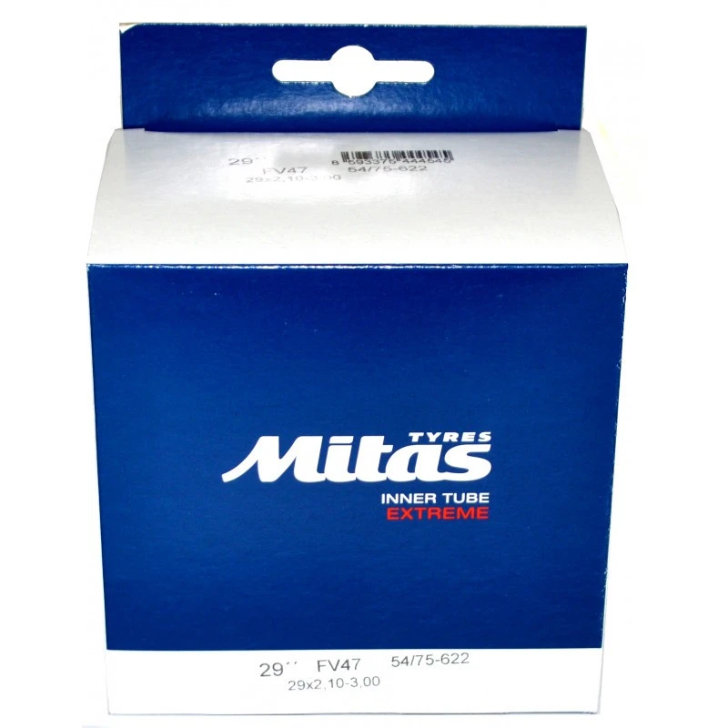 Chambre à Air MITAS 29 X 2.10/3.00 Extreme Presta 47mm 3 Chambre à Air MITAS 29 X 2.10/3.00 Extreme Presta 47mm