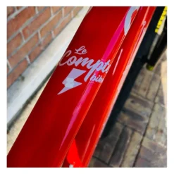 Custom Collective X Bikelife C100 Rouge Vermillon 2022 -Pieces Cycliste Magasin collective bikes c100 orange 12