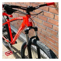 Custom Collective X Bikelife C100 Rouge Vermillon 2022 -Pieces Cycliste Magasin collective bikes c100 orange 7