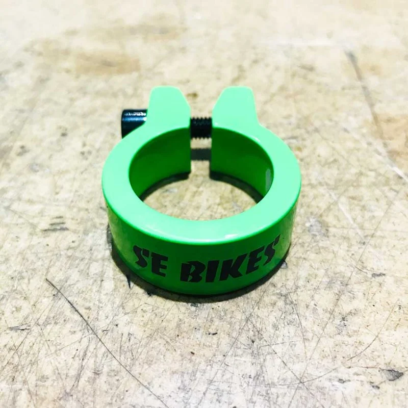 Se-bikes COLLIER DE SELLE SE BIKE 31.8mm Vert Maniacc 2020 3 Se-bikes COLLIER DE SELLE SE BIKE 31.8mm Vert Maniacc 2020