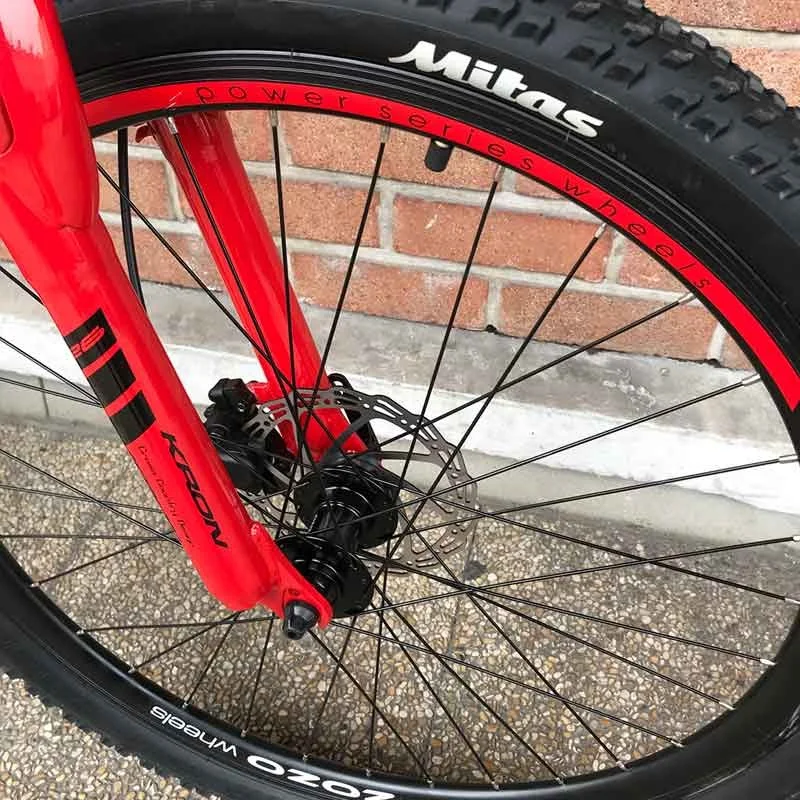 Custom VTT KRON 26" CUSTOM Rouge 7 Custom VTT KRON 26" CUSTOM Rouge – Image 5