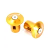 EMBOUTS GUIDON M-WAVE Aluminium 2 EMBOUTS GUIDON M-WAVE Aluminium -Pieces Cycliste Magasin embouts guidon m wave aluminium