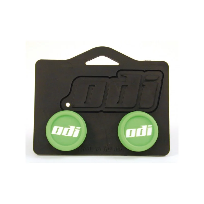 Embouts De Guidon ODI Verts 4 Embouts De Guidon ODI Verts – Image 2