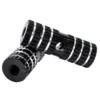 MINI PEGS ALU 10 MM A VISER Black -Pieces Cycliste Magasin mini pegs alu 10 mm a viser black