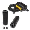Pack Pédales PC+ Pegs Aluminium Noirs - Wheeling Bike -Pieces Cycliste Magasin pack pedales pc pegs aluminium noirs wheeling bike