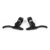 Paire De Leviers BMX Ø22.2 Mm Noir -Pieces Cycliste Magasin paire de leviers bmx o222 mm noir