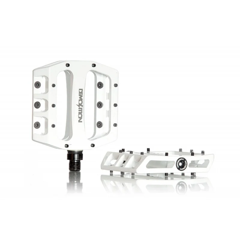 Pédales Demolition Trooper Aluminium Blanches 3 Pédales Demolition Trooper Aluminium Blanches