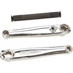 Pédalier STOLEN Mob V4 175mm Chromé 5 Pédalier STOLEN Mob V4 175mm Chromé -Pieces Cycliste Magasin pedalier stolen mob v4 175mm chrome 1