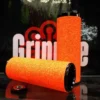 PEGS GRIPPEE 14MM BLK/ORANGE 2 PEGS GRIPPEE 14MM BLK/ORANGE -Pieces Cycliste Magasin pegs grippee 14mm blk orange