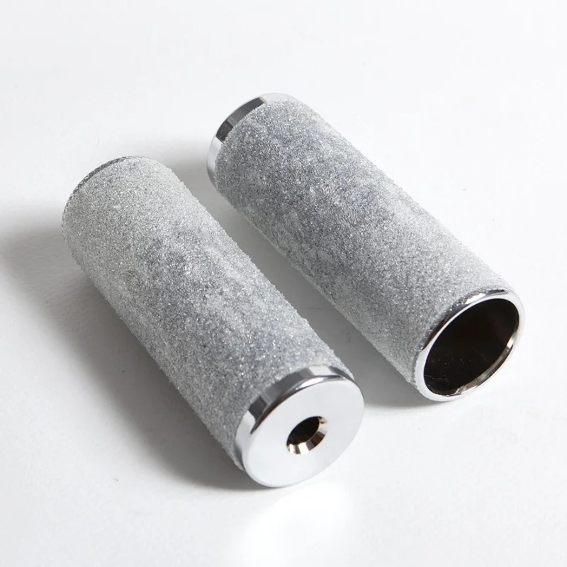 Pegs XLC 10mm Chromés Grip Transparent 4 Pegs XLC 10mm Chromés Grip Transparent – Image 2