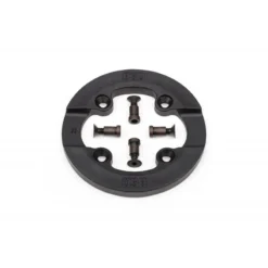 Plateau BSD Barrier 25T Noir -Pieces Cycliste Magasin plateau bsd barrier 25t noir 4