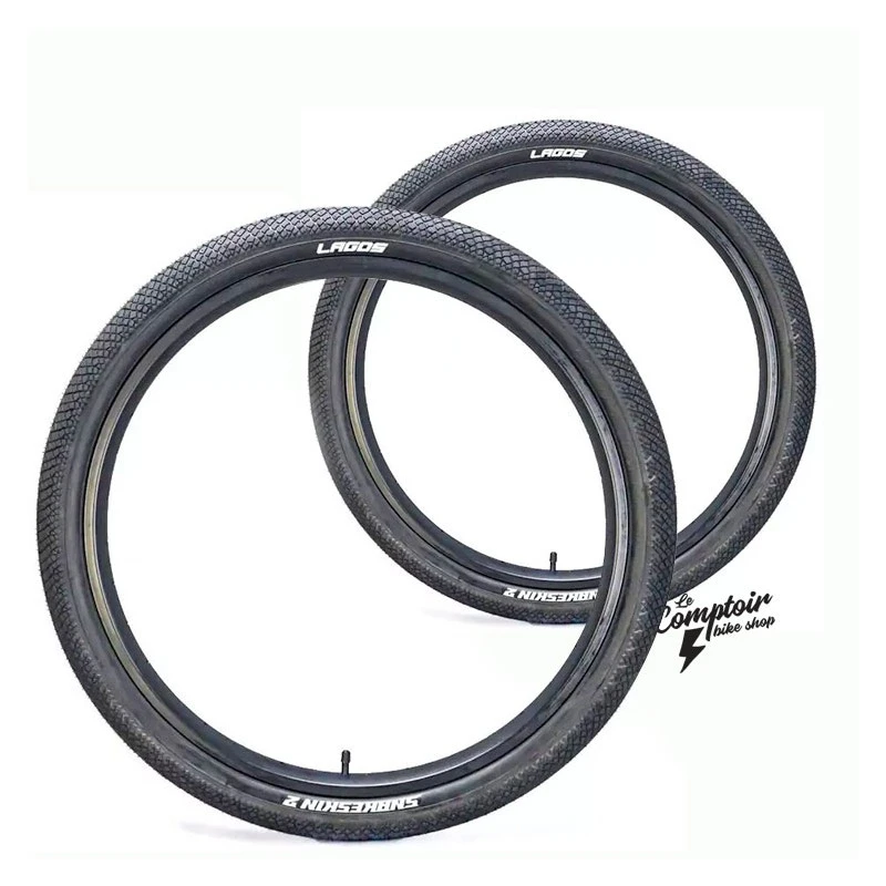 Pneus SnakeSkin 2 De Mafia Bikes X2 (paire) - 26 Pouces - Black 3 Pneus SnakeSkin 2 De Mafia Bikes X2 (paire) - 26 Pouces - Black