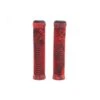 Poignées Demolition Axes Flangeless Rouge Noir Marble -Pieces Cycliste Magasin poignees demolition axes flangeless rouge noir marble