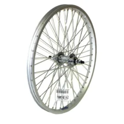 Roue BMX RIDEWILL 20" Arrière 48s Roue-libre 10mm Poli