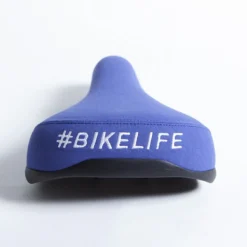 Selle BIKELIFE Bleue Logo Blanc 10 Selle BIKELIFE Bleue Logo Blanc -Pieces Cycliste Magasin selle bikelife bleue logo blanc 3