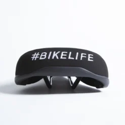 Selle BIKELIFE Noire Logo Blanc 9 Selle BIKELIFE Noire Logo Blanc -Pieces Cycliste Magasin selle bikelife noire logo blanc 2