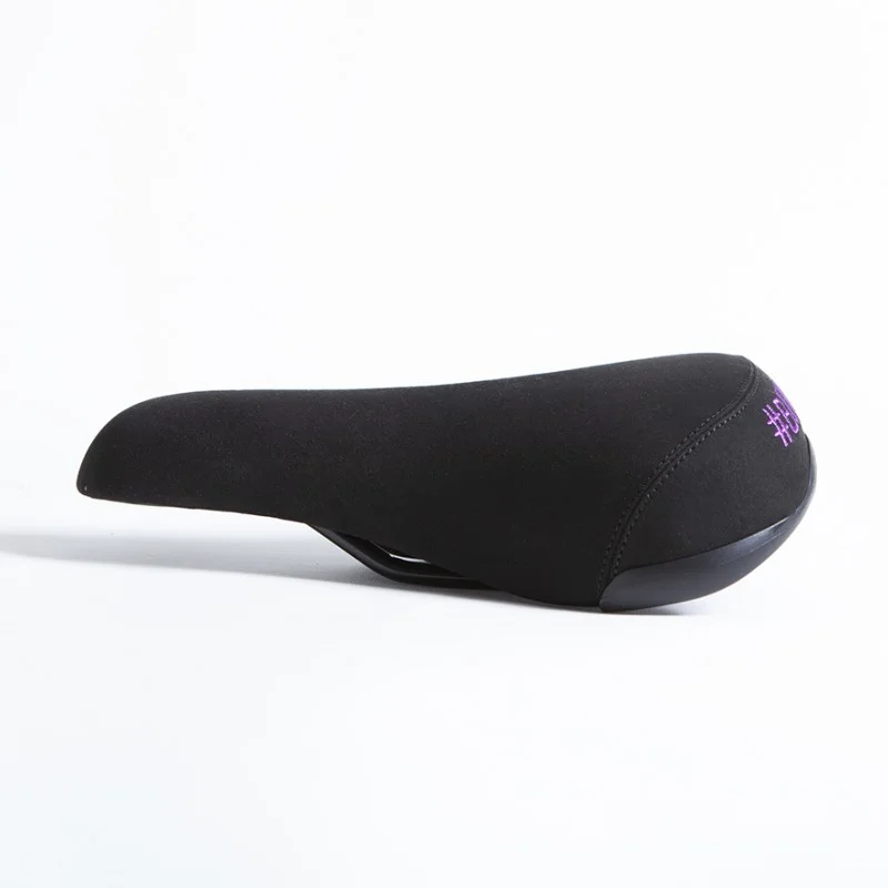 Selle BIKELIFE Noire Logo Violet 4 Selle BIKELIFE Noire Logo Violet – Image 2