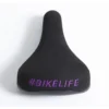 Selle BIKELIFE Noire Logo Violet