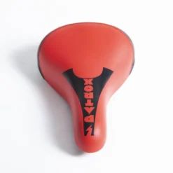 Selle BIKELIFE X PATROX Rouge-Noir -Pieces Cycliste Magasin selle bikelife x patrox red black 2