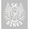 Se-bikes Sticker Se Bikes Decal Blanc 2 Se-bikes Sticker Se Bikes Decal Blanc -Pieces Cycliste Magasin sticker se bikes decal blanc