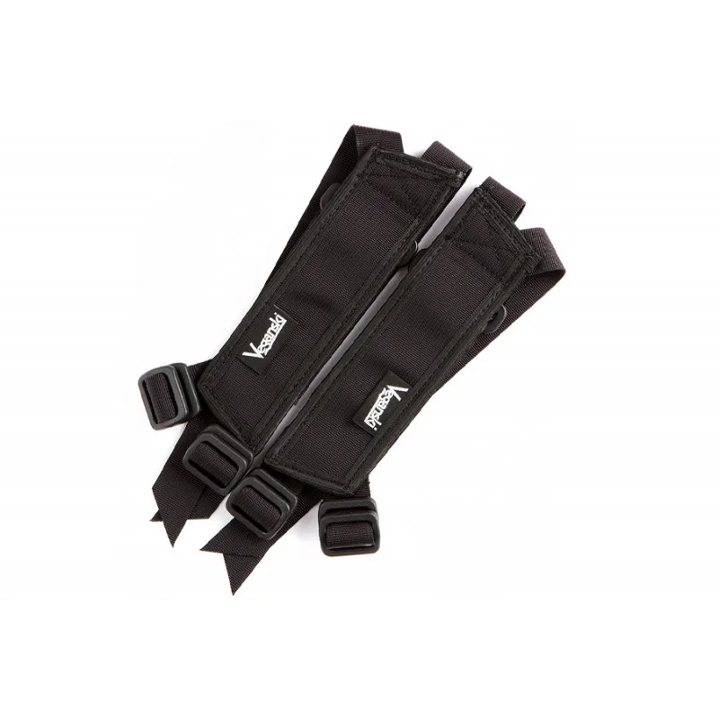 Straps VEGANSKI V3 Pour Vélo à Pignon Fixe - Noir 3 Straps VEGANSKI V3 Pour Vélo à Pignon Fixe - Noir