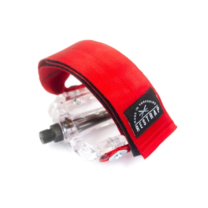 Straps RESTRAP Diagonal Pour Vélo à Pignon Fixe - Rouges 4 Straps RESTRAP Diagonal Pour Vélo à Pignon Fixe - Rouges – Image 2