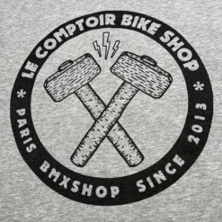 T-SHIRT LE COMPTOIR 2021 Gris Chiné Medium 11 T-SHIRT LE COMPTOIR 2021 Gris Chiné Medium -Pieces Cycliste Magasin t shirt le comptoir 2021 gris chine 4